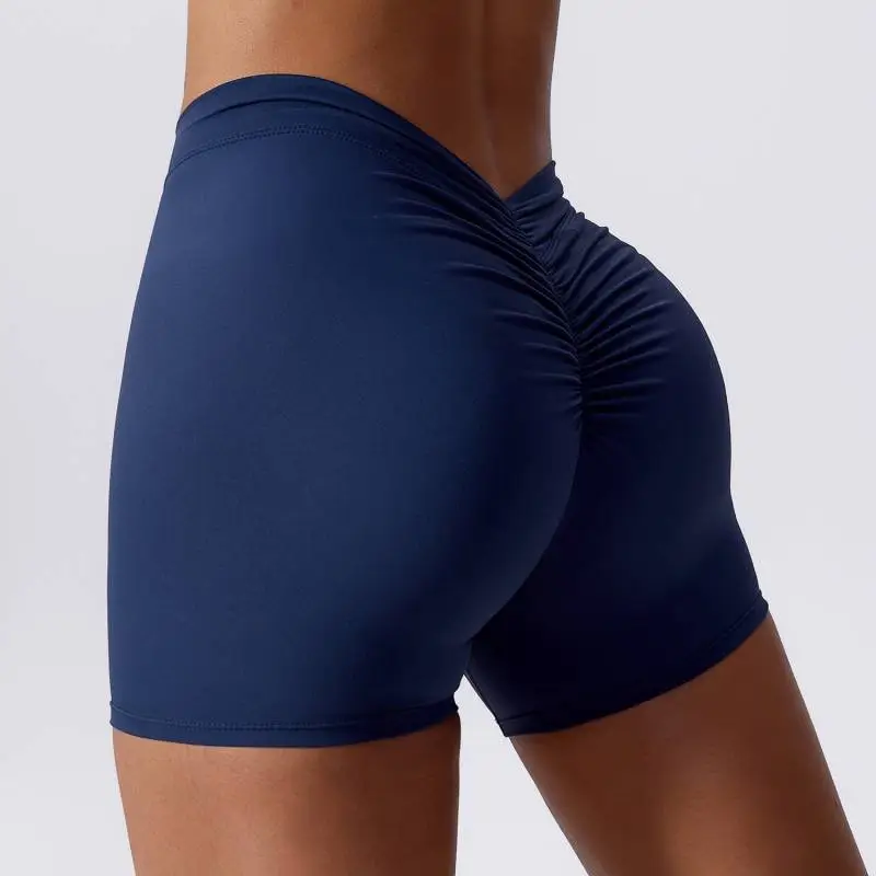 Casual Fashionable Nylon Spandex Blend Sports Shorts Women-3
