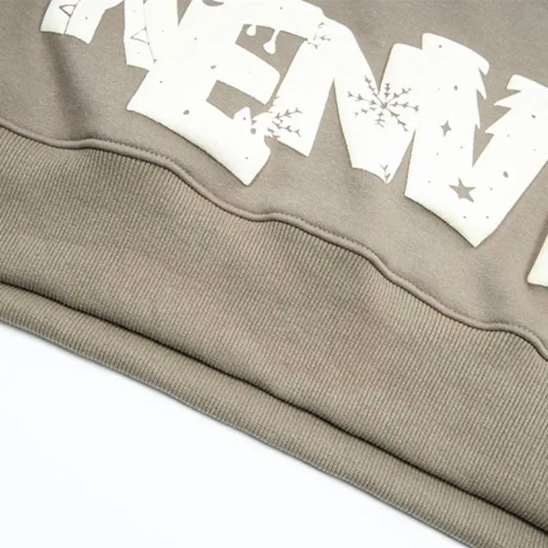 Casual Warming Loose Cotton Sweatshirt-7