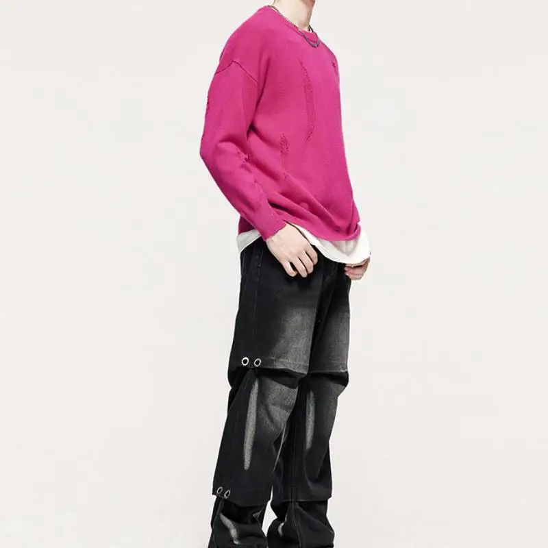 Casual Loose Rayon Sweater-4