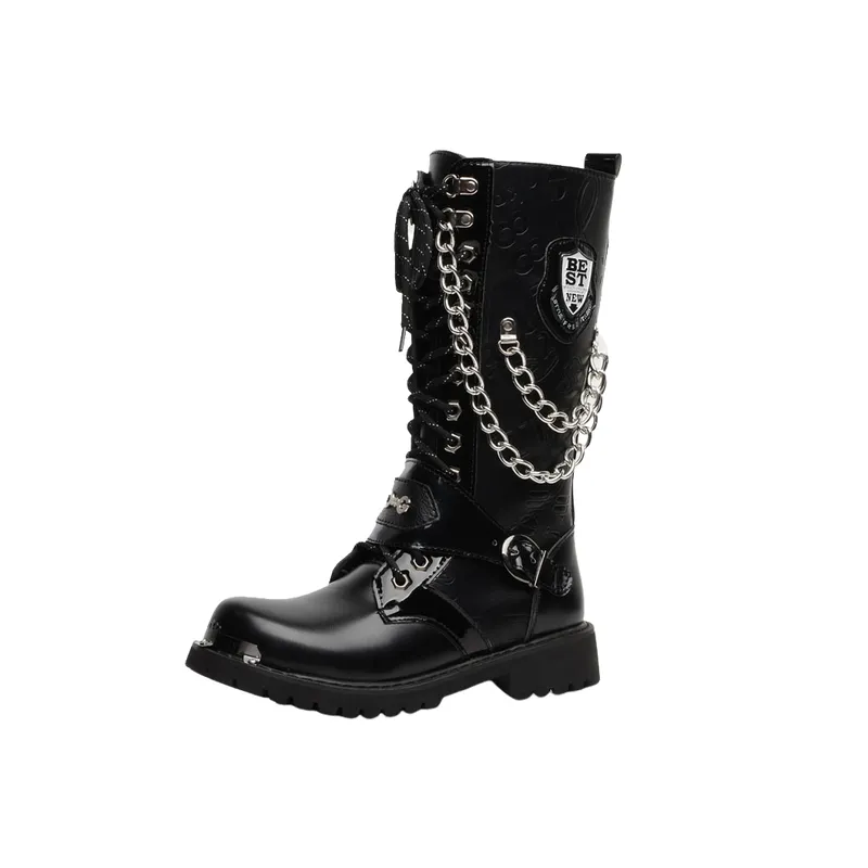 Breathable Zipper Martin Boot-0