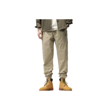 Fashionable Loose Cotton Cargo Pants