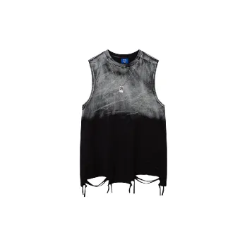 Retro Loose 100% Cotton Vest Unisex