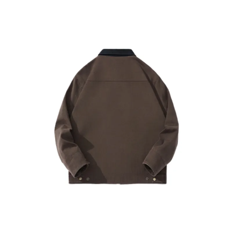 Retro Plain Jacket-4