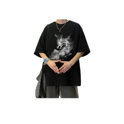 Large Size Round Neck Loose T-shirt