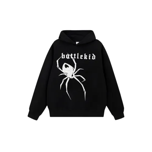 Fashion Spider Print Hooded Sweater