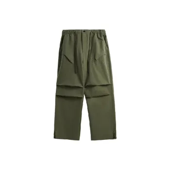 Fashion Washed Cotton Casual Pants