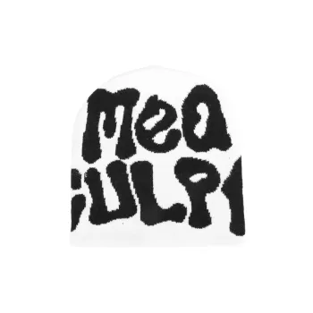 Jacquard Knitted Embroidered Logo Hat