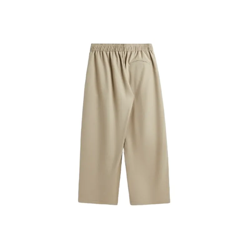 Loose Casual Polyester Suit Trousers-1