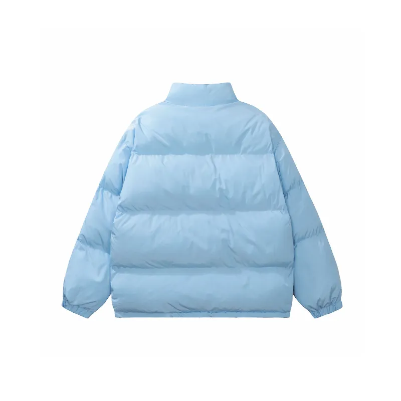 Fashionable Letter Quilted Jacket-5