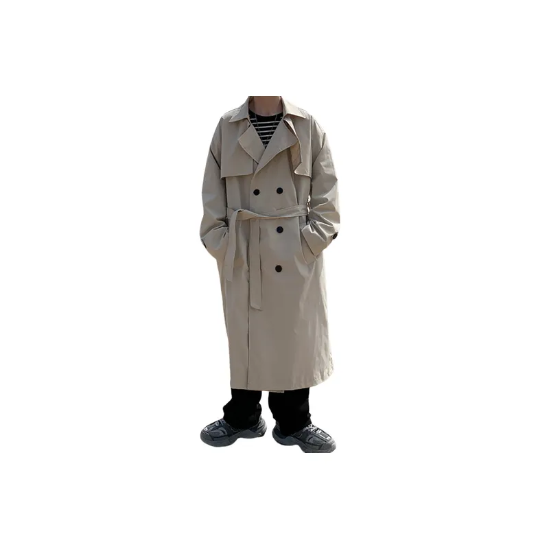 Casual Loose Blended Synthetic Fabrics Coat-0