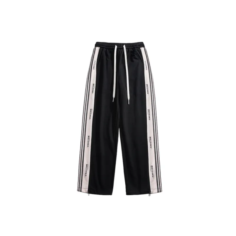 Casual Loose Knit Sweatpants-0