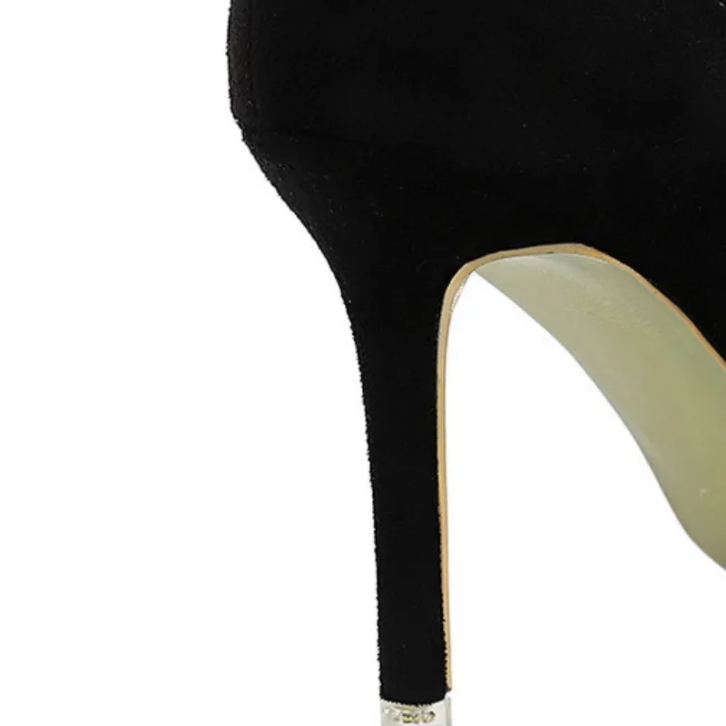 Plain Metal High Heels-4