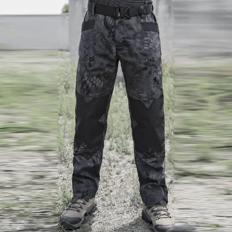 Sporty Waterproof Cargo Pants-3