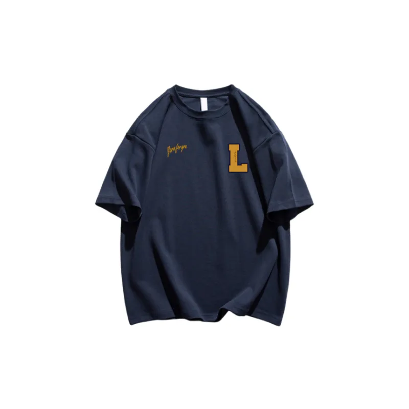 Hip Hop Pure Cotton Short Sleeved T Shirt-8