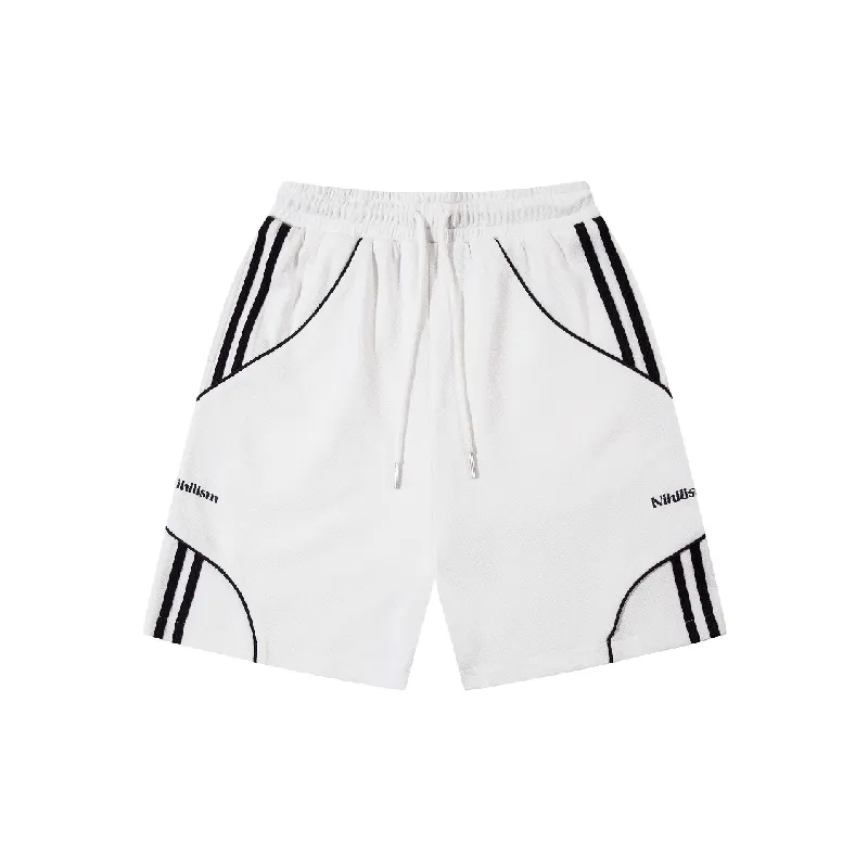 Street Loose Cotton Casual Shorts-4