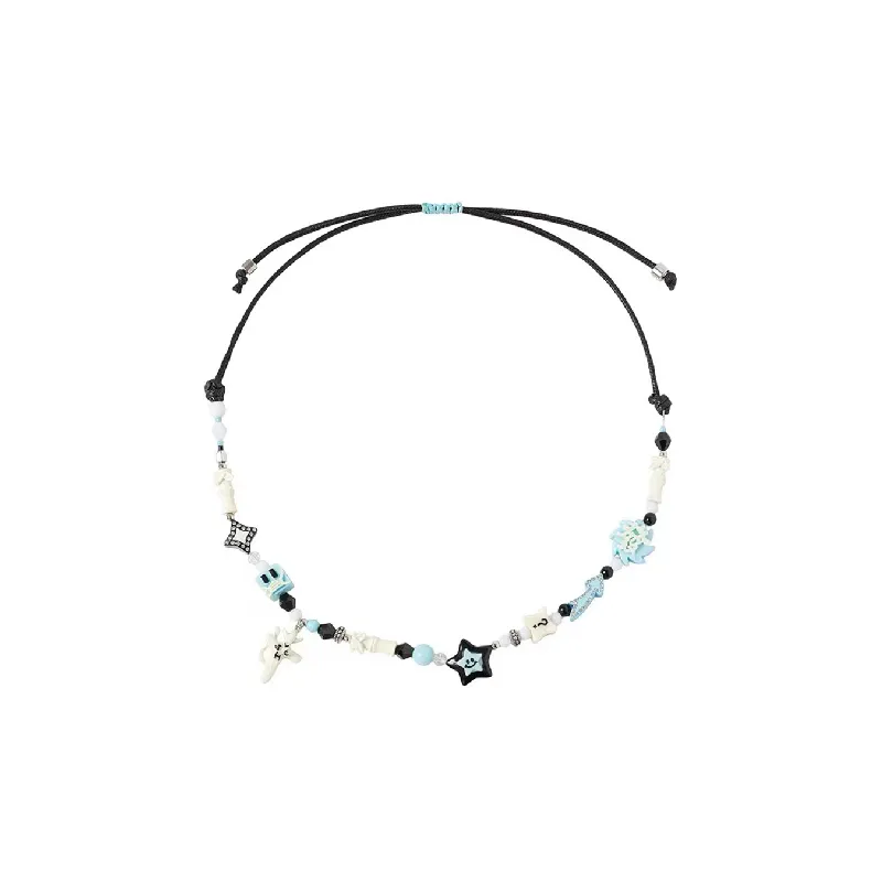 Cute Star Necklace-0