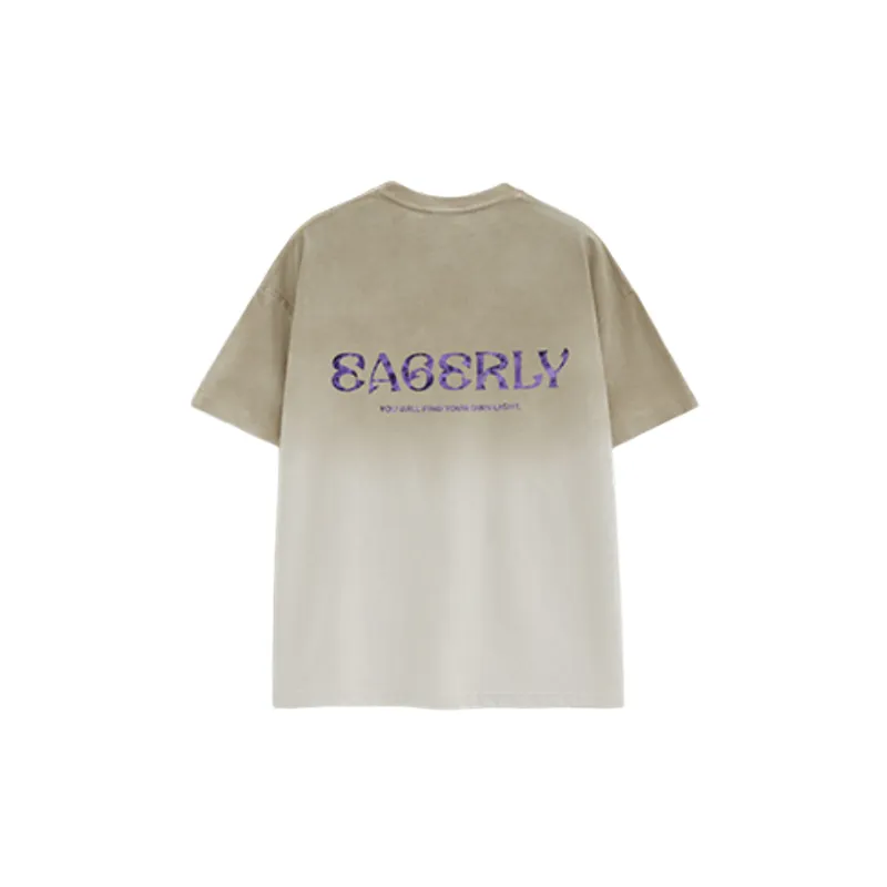 Loose Casual Cotton T Shirt-5