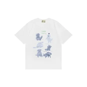 Graffiti Dog Print Tee
