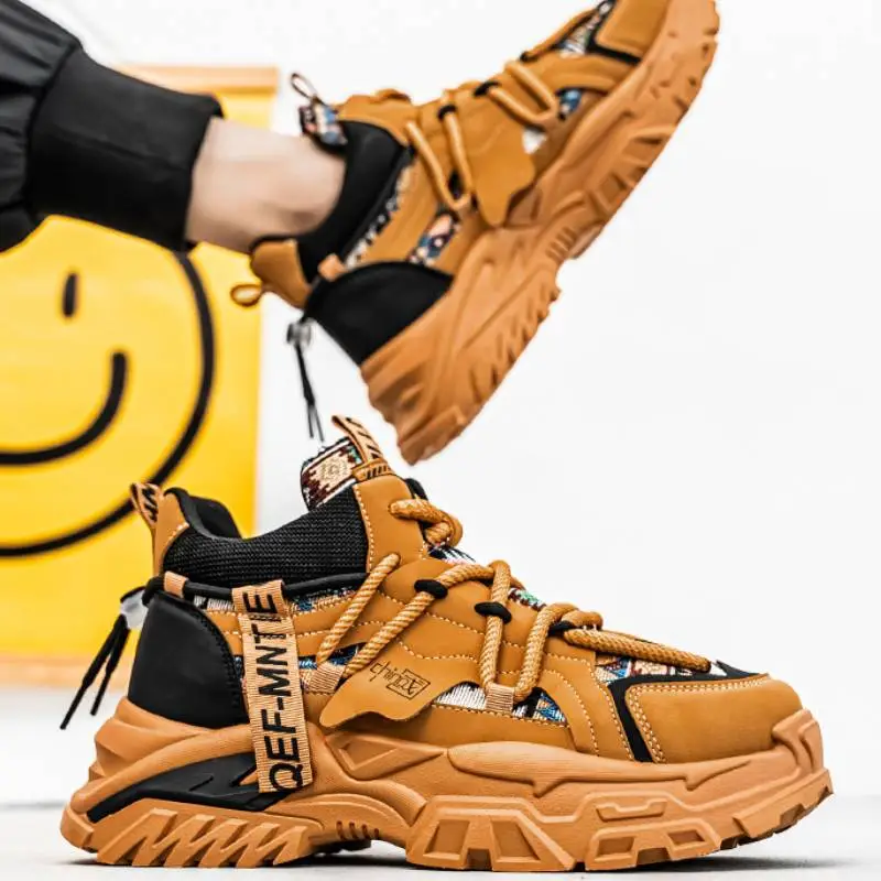 Casual Simple Chunky Sneakers-2