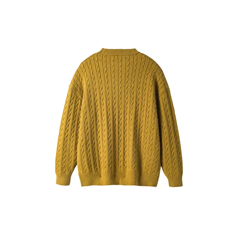 Retro Fashionable Polyester Sweater-11