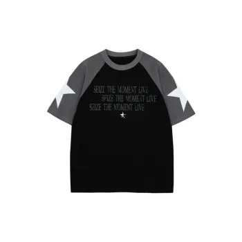 Casual Embroidered Cotton T Shirt Unisex