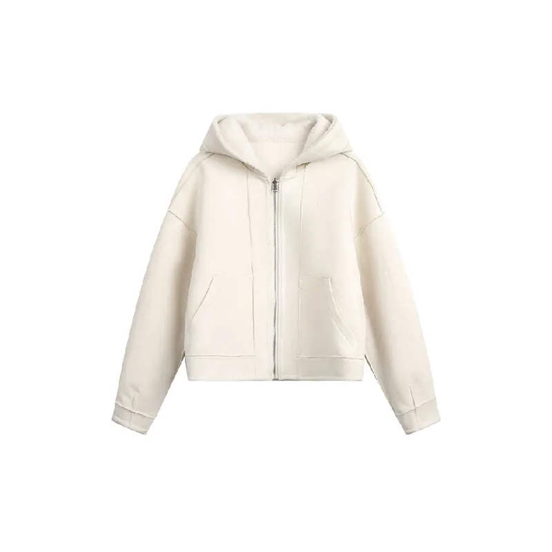 Retro Warm Polyester Velvet Jacket-0