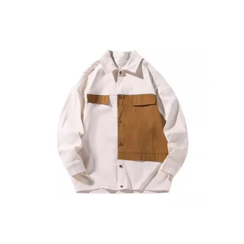 Contrast Color Stitching Jacket