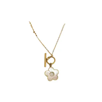 Retro Flowers Necklace Women