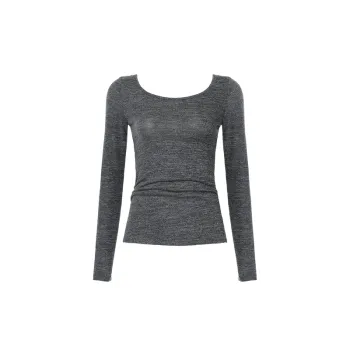 Casual Glamorous Knitted Fabric T Shirt