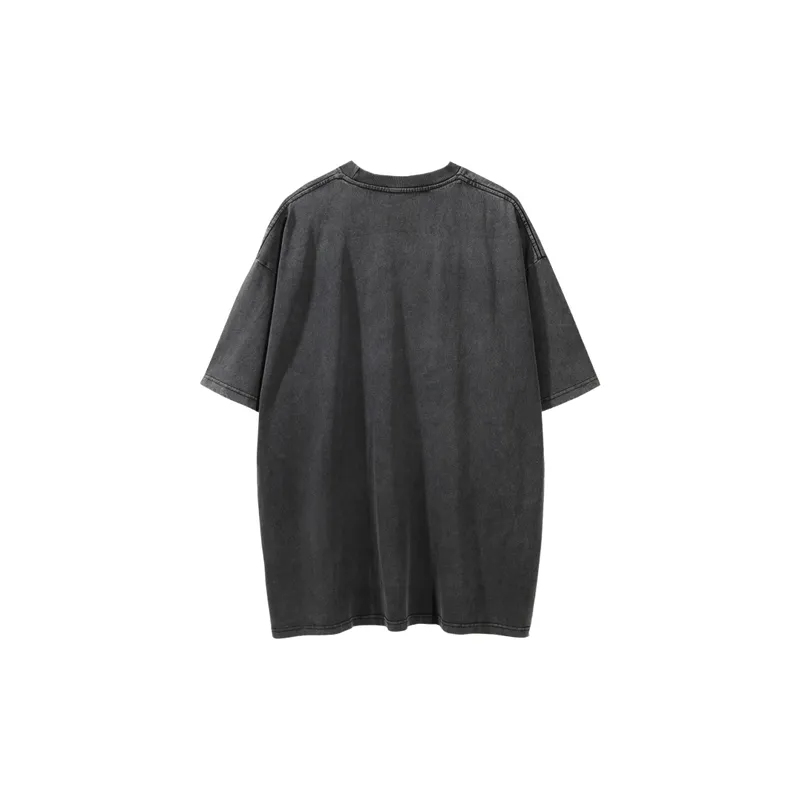 Simple Basics Cotton Blended Fabric T Shirt-1