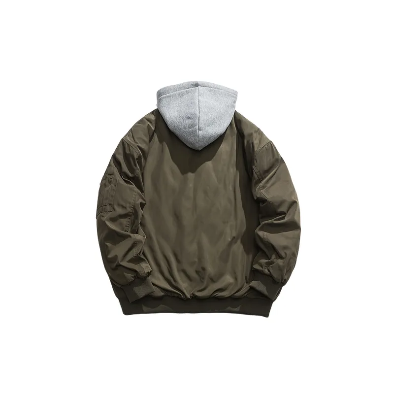 Street Zipper Loose Jacket-4
