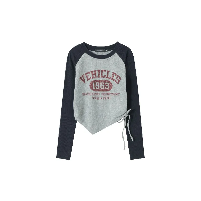 Casual Loose Polyester T Shirt Women-4