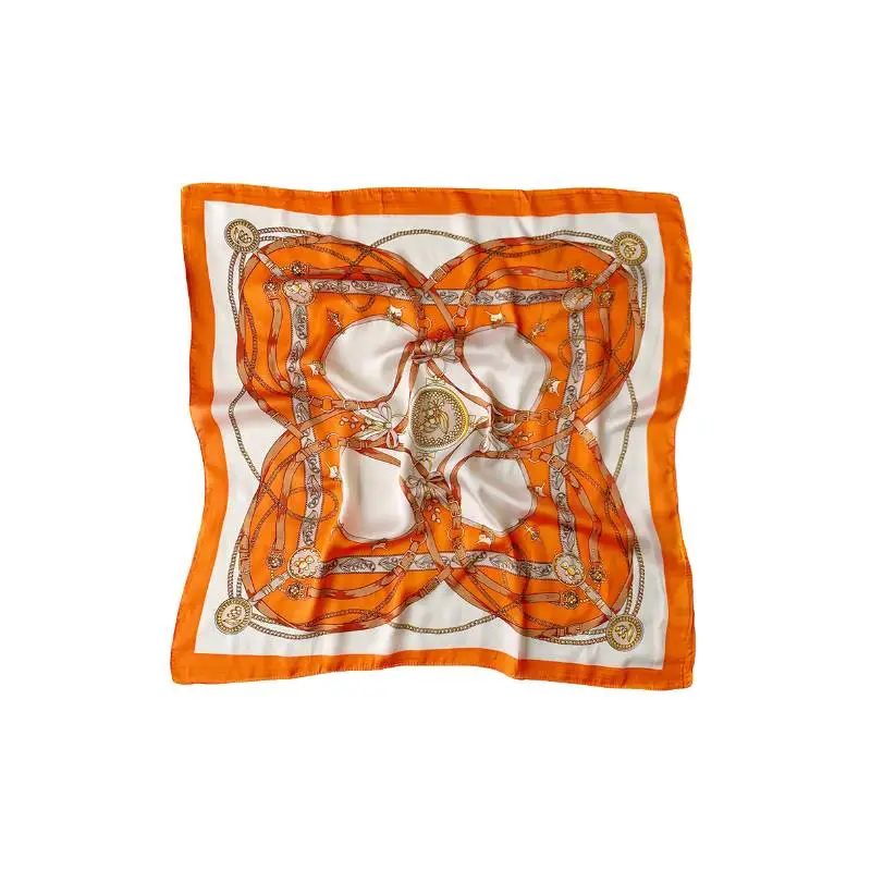 Fashionable Simple Silk Scarf Women-3