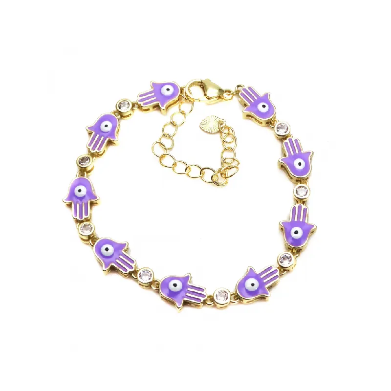 Adjustable Zircon Bracelet-0