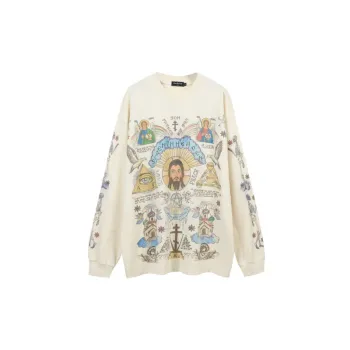 Casual Loose Long Sleeve Sweatshirt