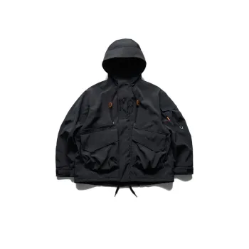 Large Pocket Functional Style Outdoor Wide Cargo Jacket
