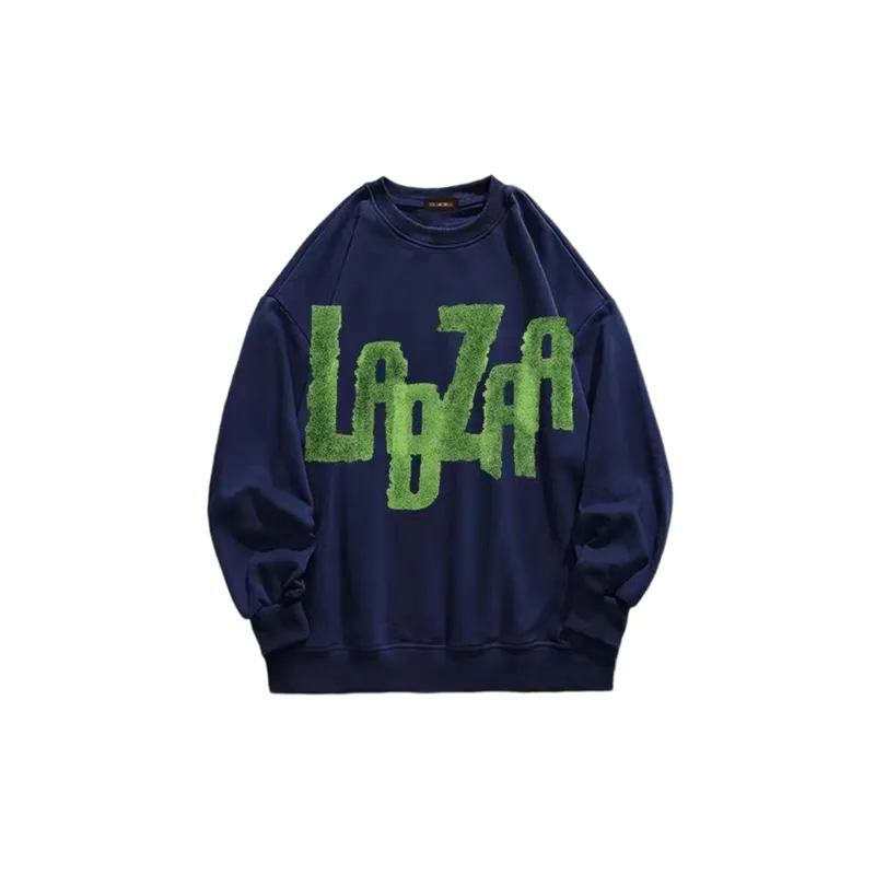 Retro Pullover Loose Niche Fashion Ins Lazy Style Top Hoodie-2