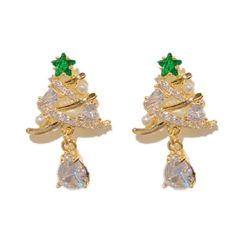 Glamorous Christmas Geometric Earring