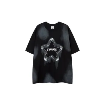 Fashionable Retro 100% Cotton T Shirt Unisex