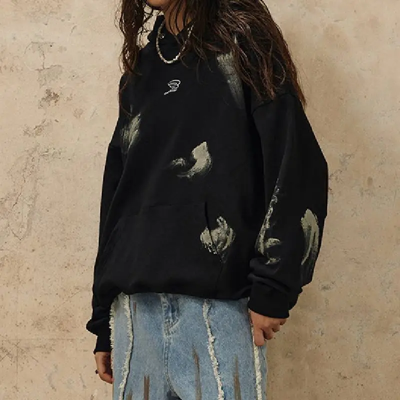 Fashionable Embroidered Sweatshirt-7