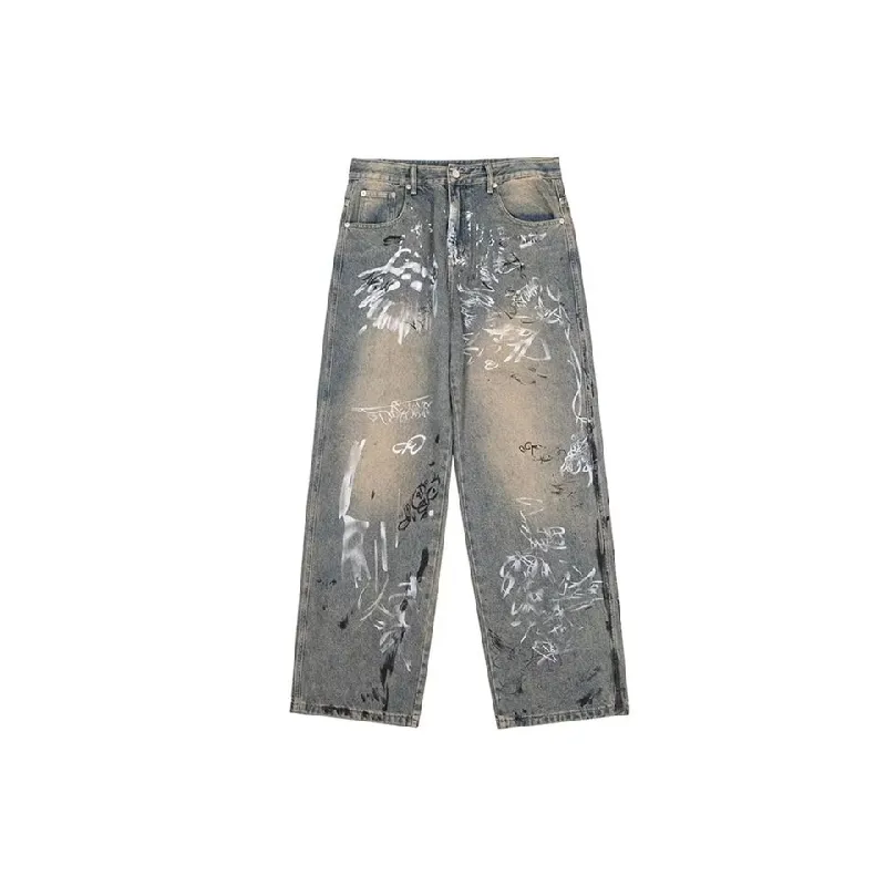 Retro Loose Baggy Jeans
