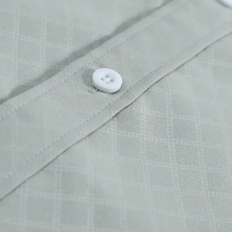 Fashionable Casual Blended Synthetic Fabrics Shirt-4