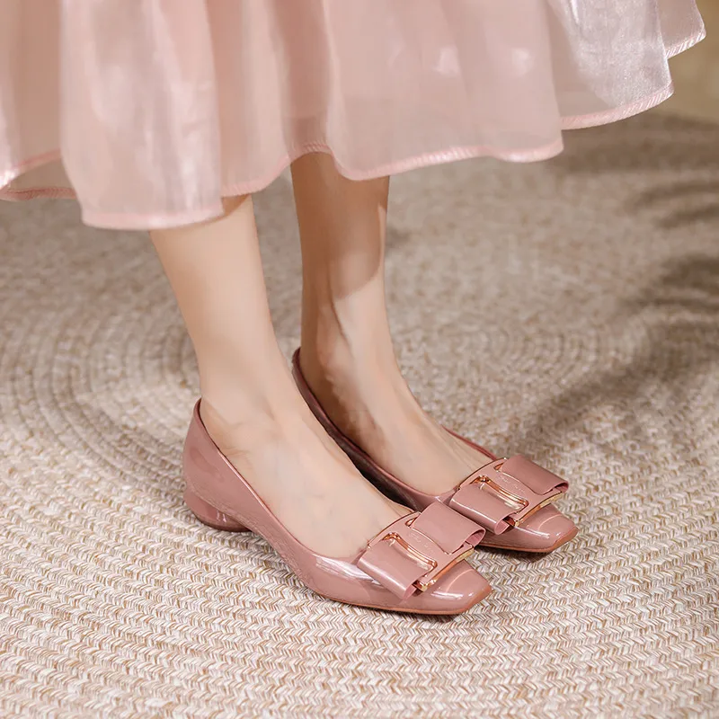 Retro Bow Women'S Casual Shoes-7