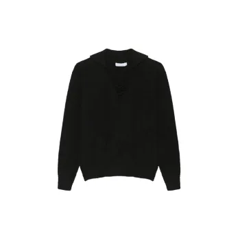 Plain Simple Blended Synthetic Fabrics Knitwear