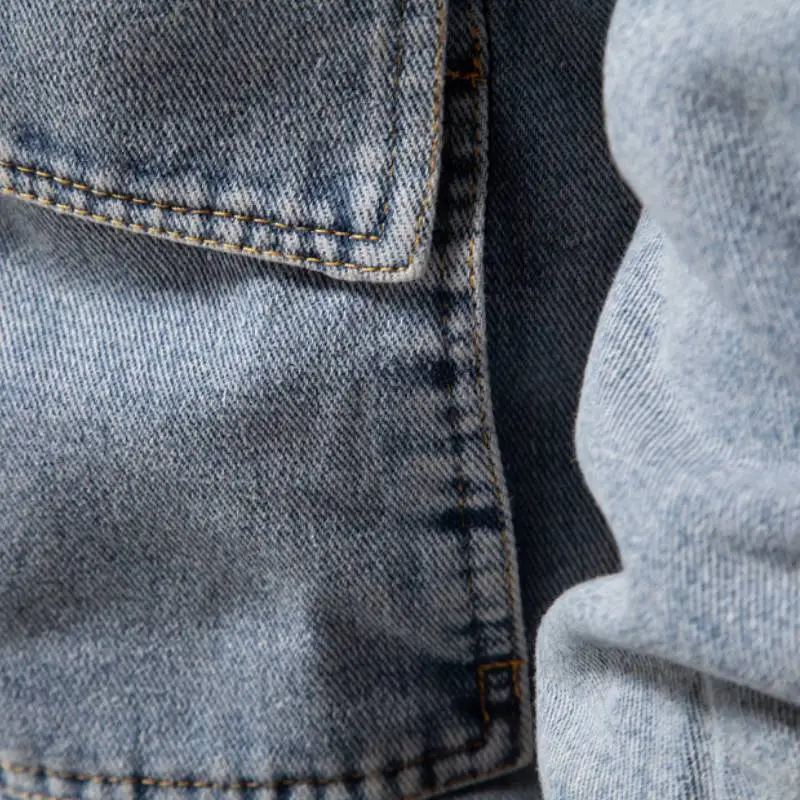 Casual Fashionable Denim Jacket-3