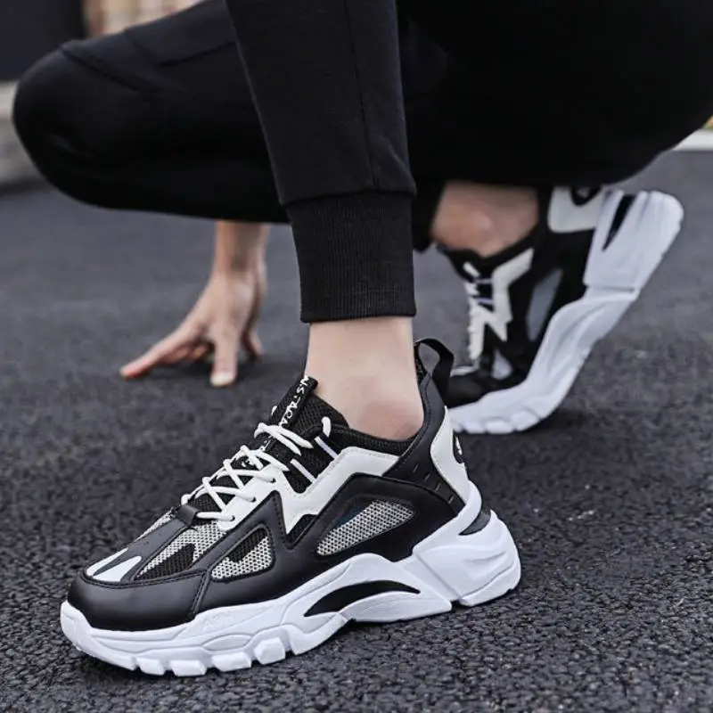 Fashionable Breathable Chunky Sneakers-1
