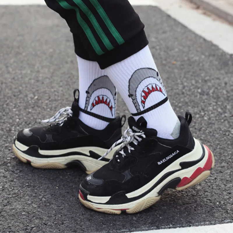 Fashionable Sporty Mid Calf Sock-3