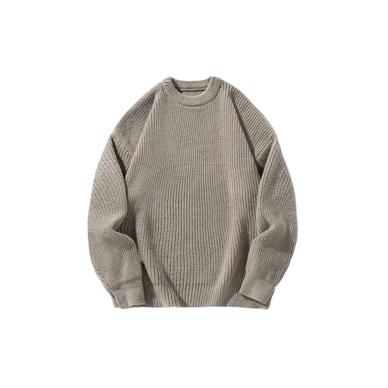 Fashionable Plain Sweater-10