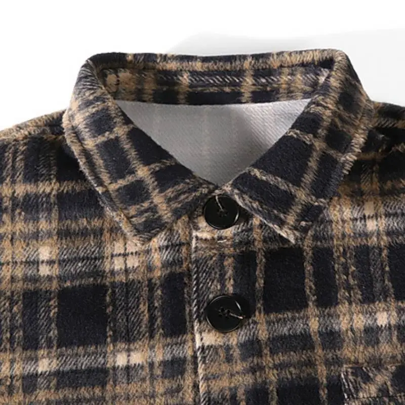 Trendy Plaid Jacket-2