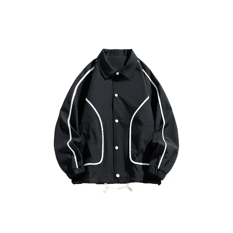 Fashion Loose Baseball Jersey-0